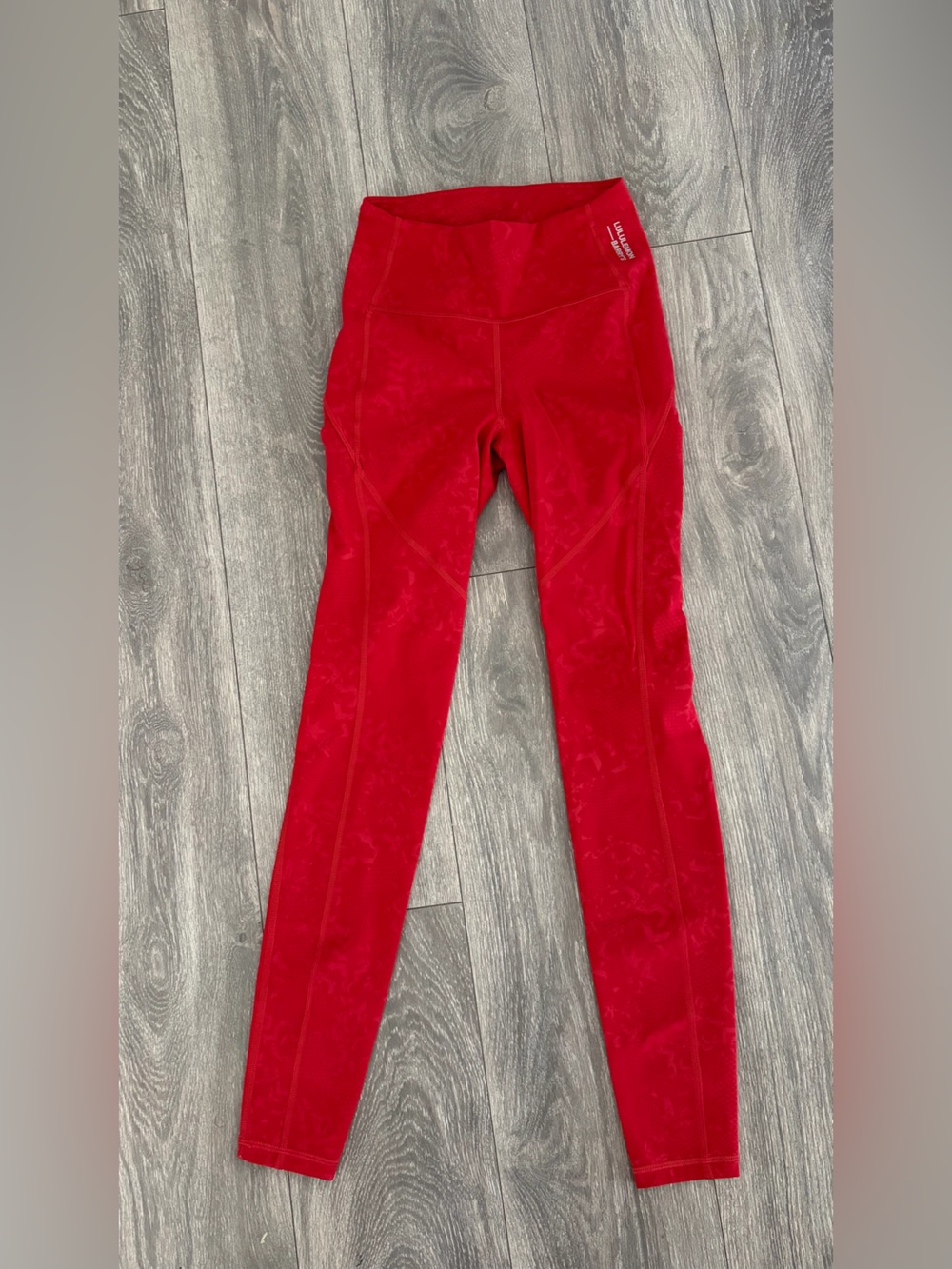 lululemon athletica Red High-Rise Leggings